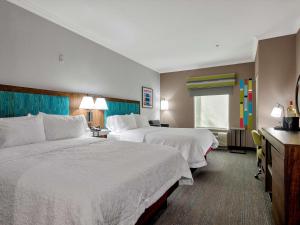 Voodi või voodid majutusasutuse Hampton Inn and Suites Lufkin toas