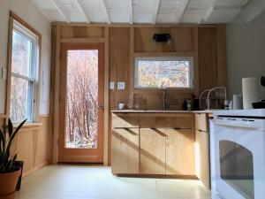 Kuchyň nebo kuchyňský kout v ubytování Modern Cottage One (The Lorca, Catskills)