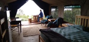 Posezení v ubytování Trees&Seas - Getaway Glamping
