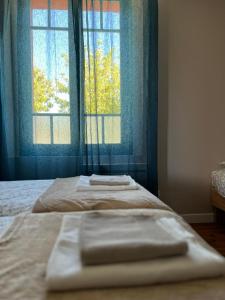 Letto o letti in una camera di Le gîte du port canal
