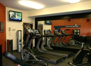 Fitness centrum a/nebo fitness zařízení v ubytování Hampton Inn Dalton