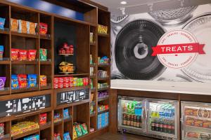 a food store with a target sign on the wall at Hampton Inn & Suites Pittsburgh New Stanton PA in New Stanton