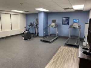 Fitness centrum a/nebo fitness zařízení v ubytování Hampton Inn Ft. Chiswell-Max Meadows