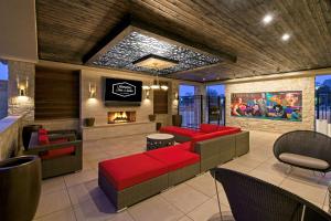 Hampton Inn & Suites Lubbock University, Tx的休息区
