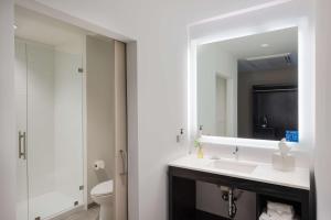 Holman Riverfront Park Hotel Salem, Tapestry By Hilton的一间浴室