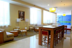 Posezení v ubytování Hampton by Hilton Guadalajara Expo