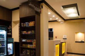 a grocery store with a store with food on the shelves at Hilton Garden Inn Guatemala City in Guatemala