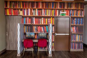 Biblioteca no hotel