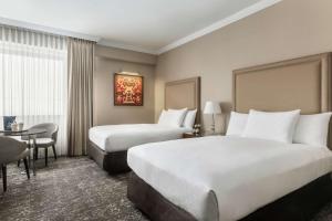 Postel nebo postele na pokoji v ubytování DoubleTree by Hilton Lima Miraflores El Pardo
