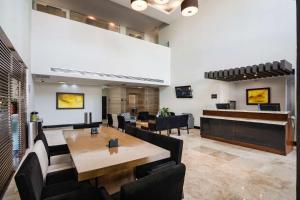 TV a/nebo společenská místnost v ubytování DoubleTree by Hilton Queretaro