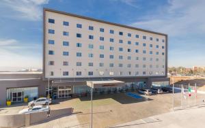 O edifício em que o hotel se localiza