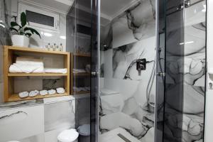 Koupelna v ubytování Guesthouse Çani