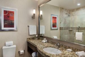 Koupelna v ubytování Hilton Garden Inn Queretaro