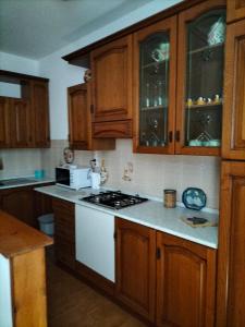 A kitchen or kitchenette at L'oca Nera