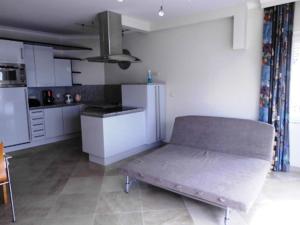 Kuchyň nebo kuchyňský kout v ubytování Knokke-Zoute near beach appartment with garage