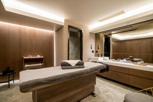 Posteľ alebo postele v izbe v ubytovaní KING MINOS RETREAT Resort & Spa
