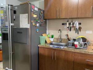 Кухня или кухненски бокс в Habitación privada en apartamento compartido