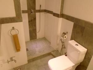 Koupelna v ubytování Nilas Guesthouse