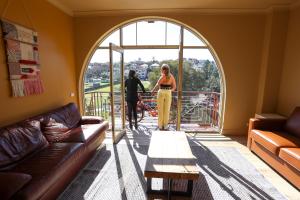 Uma varanda ou terraço em Mad Monkey Hostel Coogee Beach