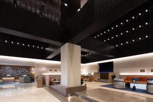 Area soggiorno di Hampton by Hilton Shenzhen Futian Port
