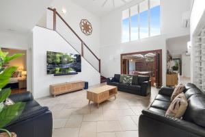 Χώρος καθιστικού στο Totoka Retreat Palm Cove
