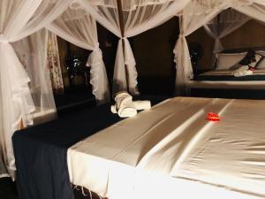 Letto o letti in una camera di Galaxy View Homestay Sigiriya