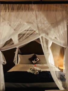 Letto o letti in una camera di Galaxy View Homestay Sigiriya
