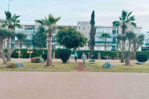Κήπος έξω από το Sidi Rahal, Blanca Beach