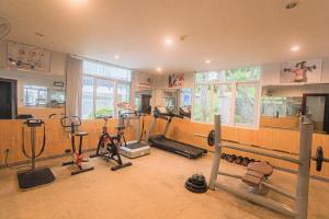 Fitness centrum a/nebo fitness zařízení v ubytování Seaside Resort Vung Tau