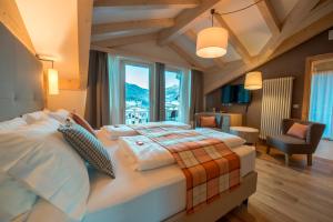 Letto o letti in una camera di Active Hotel Monte Giner