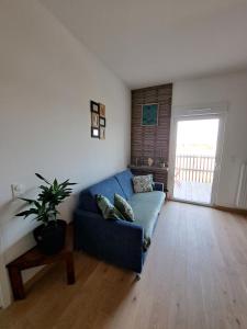 Χώρος καθιστικού στο bel appartement avec terrasse