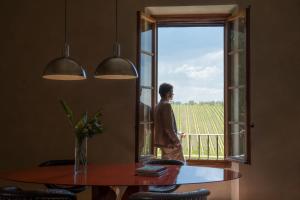 Balkón nebo terasa v ubytování Casa Ruffino - Wine Relais