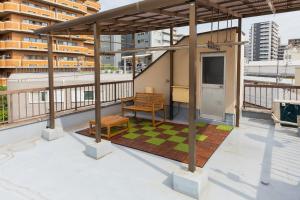 Uma varanda ou terraço em Maru Taisho
