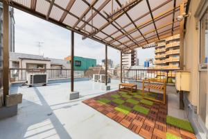 Uma varanda ou terraço em Maru Taisho