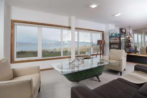 Uma área de estar em Best Western Patagonia