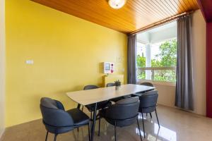 אזור ישיבה ב-Slow Pine Homestay