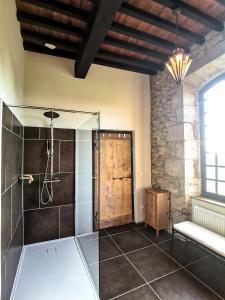 Koupelna v ubytování Château d'Esplavis