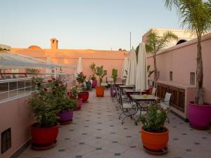 Balkón nebo terasa v ubytování Riad Magda & Spa + 8 fotografií