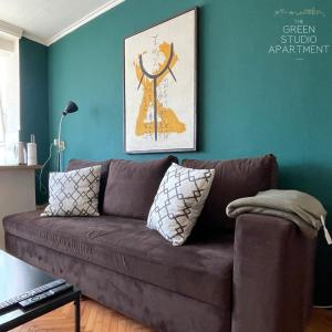 Zona de estar de Green Studio Apartment