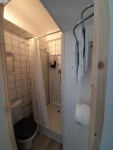 Koupelna v ubytování Hotel Au Spatial