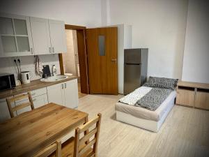 Kuchnia lub aneks kuchenny w obiekcie Hostel Sportowa