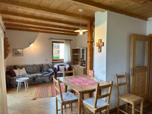 Posezení v ubytování Haus Santner