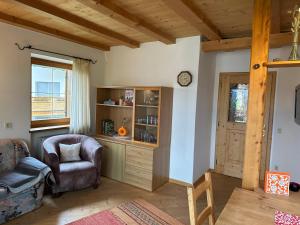 Posezení v ubytování Haus Santner