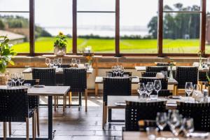 Restoran või mõni muu söögikoht majutusasutuses Comwell Klarskovgaard