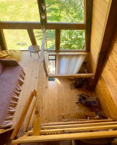 منطقة جلوس في A-frame mestia