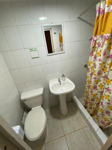 Vannituba majutusasutuses HOSTAL VALDIVIA
