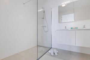 Koupelna v ubytování Pharos Residences type Dunes , Breskens