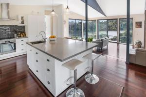 Η κουζίνα ή μικρή κουζίνα στο Arukah House