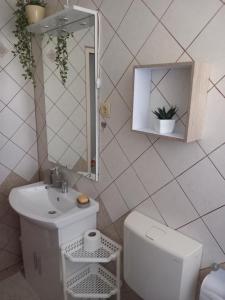 Koupelna v ubytování Apartman Petra + 10 fotografií
