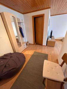 Een bed of bedden in een kamer bij Gaby